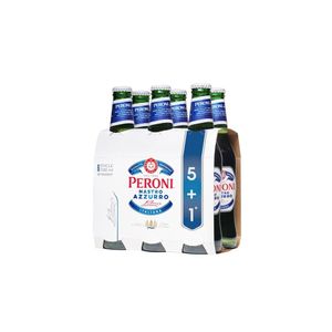 Bere blonda Peroni , 6 x 0.33 l