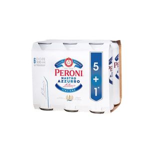 Bere blonda Peroni, 5+1 x 0.5 l