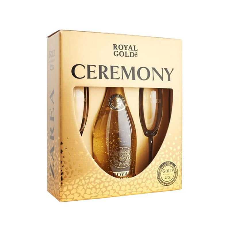 pachet-zarea-royal-gold-ceremony-0-75l-2-pahare-sgr