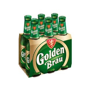 Bere blonda Golden Brau, sticla, 6 x 0.33 l