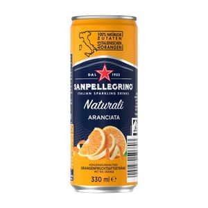 Bautura carbogazoasa cu aroma de portocale San Pellegrino, 0.33 l