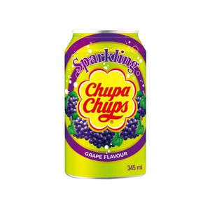 Bautura racoritoare carbogazoasa Chupa Chups Grape, 0.345 l