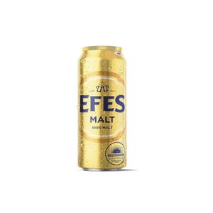 Bere blonda Efes Malt, doza, 0.5 l