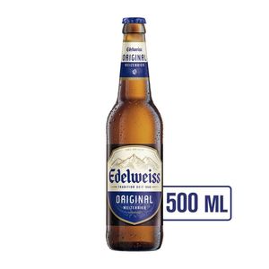 Bere alba nefiltrata Edelweiss, 0.5 l