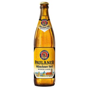 Bere blonda Paulaner Munchner Hell, 0.5 l