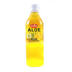 Bautura necarbogazoasa cu aloe vera si mango Dellos, 0.5 l