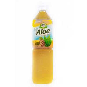 Bautura necarbogazoasa pulpa de aloe vera si ananas Pure Plus, 1.5 l