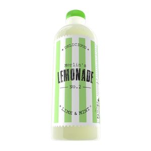 Bautura necarbogazoasa Limonada no.2 cu lime si menta Merlin's, 1.2 l