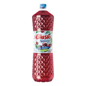Bautura necarbogazoasa cu suc de visine Giusto Natura, 2 l