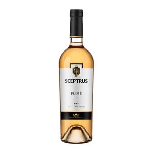 Vin alb sec Sceptrus Chardonnay, Sauvigonon Blanc, alcool 14.5%, 0.75 l