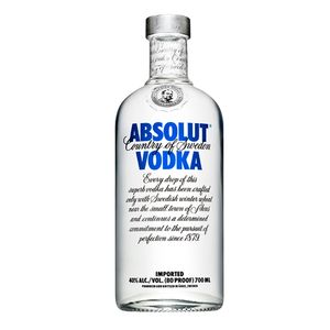 Vodca Absolut, alcool 40%, 0.7 l