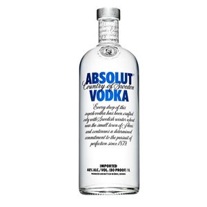 Vodca Absolut, alcool 40%, 1 l