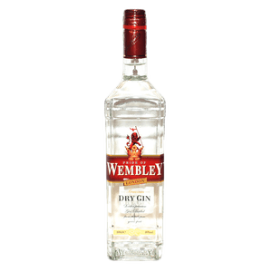 Dry Gin Wembley London alcool 40%, 1 l