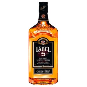 Scotch whisky Label 5 Classic Black 0.7 l