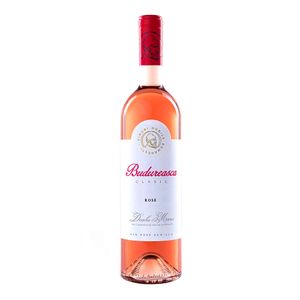 Vin roze demisec Budureasca, Merlot, Pinot Noir, 0.75 l