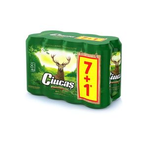 Bere blonda Ciucas, 7+1 x 0.5 l