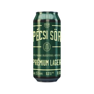 Bere blonda Pecsi Sor Premium Lager, 0.5 l