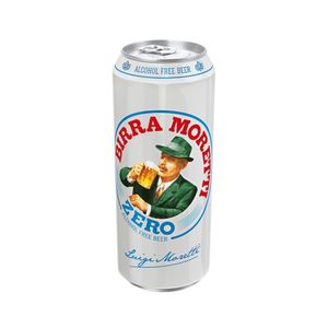Bere blonda fara alcool Birra Moretti, 0.5 l