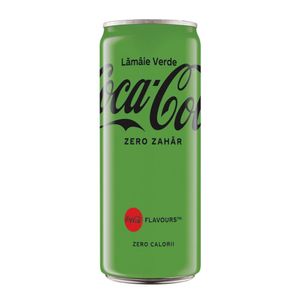 Bautura carbogazoasa Coca-Cola Zero Lime, 0.33 l