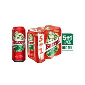 Bere blonda Bucegi, 6 x 0.5 l