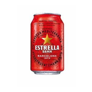 Bere blonda Estrella Damm, 0.33 l