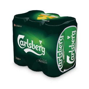 Bere blonda Carlsberg 6 x 0.5 l