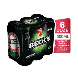 Bere blonda Beck's 6 x 0.5 l