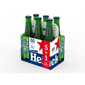 Bere blonda fara alcool Heineken 6 x 0.33 l