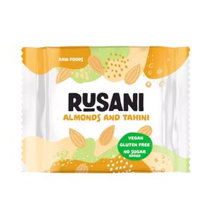 Biscuiti vegani cu migdale si tahini Rusani, 40 g