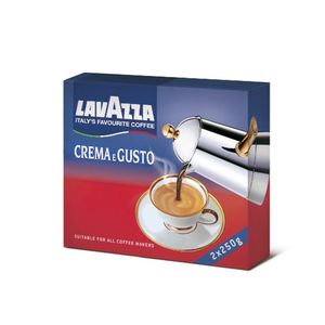 Cafea macinata Lavazza Crema e Gusto Classico, 2 x 250 g