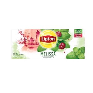 Ceai Lipton cu cirese si lamaie, 20 plicuri