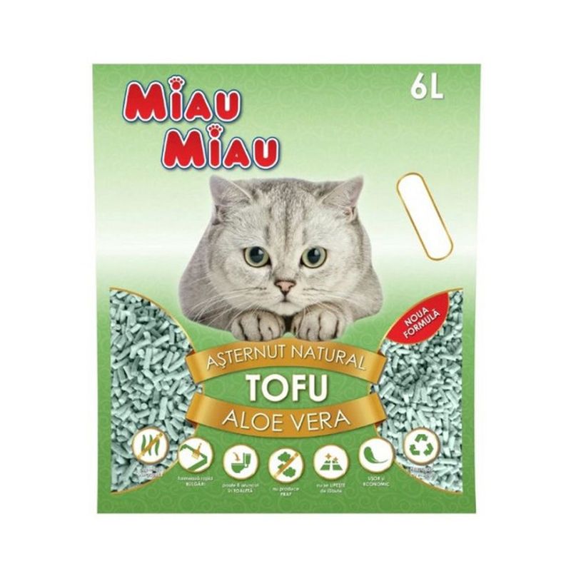 asternut-igienic-pentru-pisici-miau-miau-tofu-aloe-vera-6-l