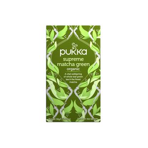 Ceai Pukka Supreme Green Matcha, 20 plicuri