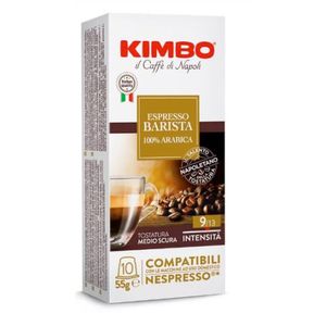 Capsule cafea Kimbo Espresso Barista, compatibile Nespresso, 10 capsule