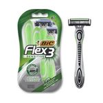 aparat-de-ras-bic-flex-3-sensitive-3-lame-gri-verde