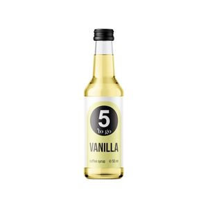 Sirop cafea 5 To Go, vanilie 50 ml