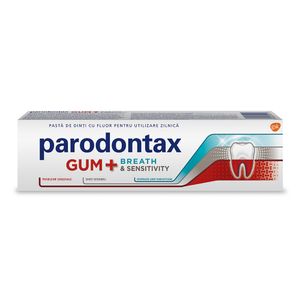 Pasta de dinti Parodontax Gum+ Breath Sensitivity, 75 ml