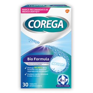Tablete Corega de curatat BioFormula 30 buc