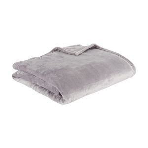 Pled din flanel Actuel, 260 g, 180 x 220 cm, gri