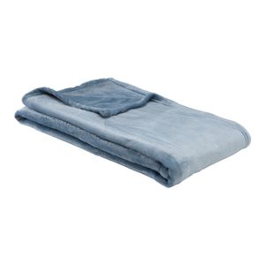 Pled din flanel Actuel, 260 g, 130 x 170 cm, albastru