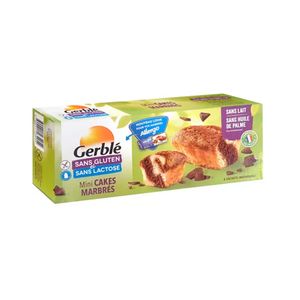 Chec marmorat Gerble, fara gluten, fara lactoza, 200 g