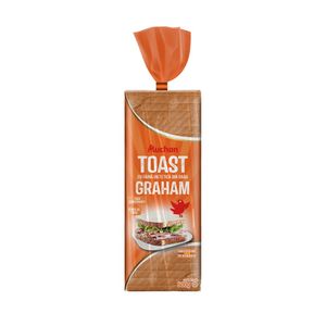 Paine toast cu graham Auchan, 600 g