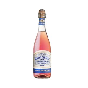 Vin roze dulce Lambrusco Cavicchioli, 7.5% alcool, 0.75 l