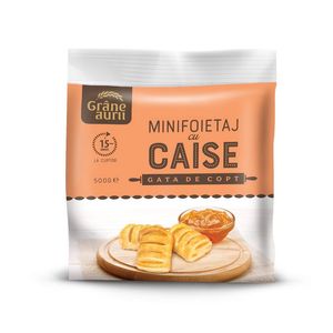 Mini foietaj cu caise Grane Aurii, 500 g