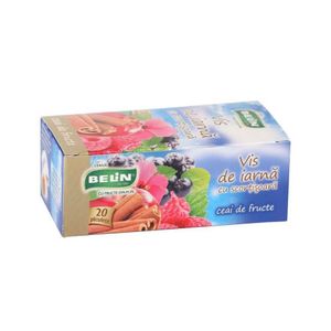 Ceai Belin Vis de Iarna cu scortisoara, 40 g, 20 plicuri