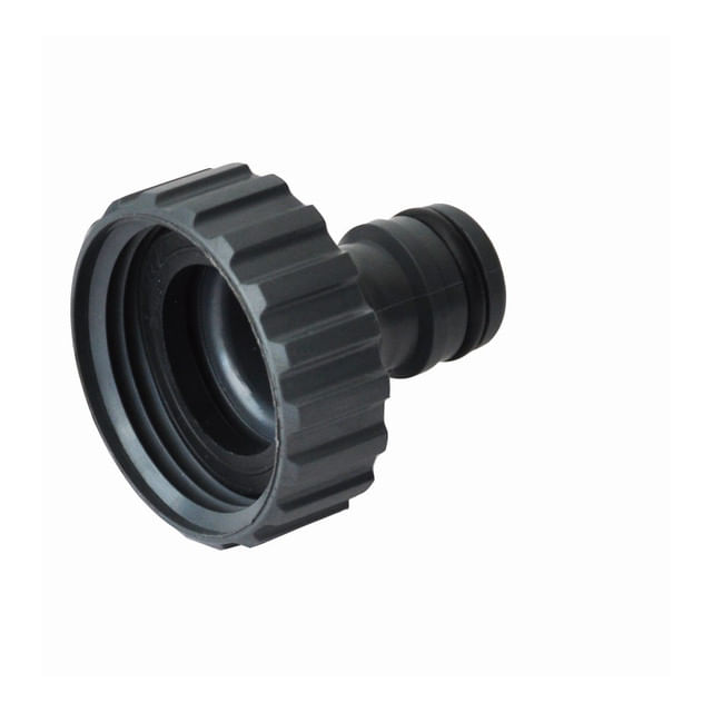 Adaptor robinet Garden Star, filet interior, negru