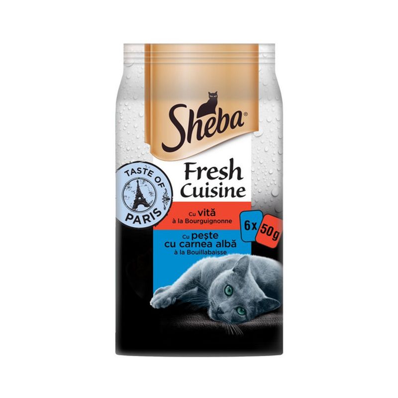 hrana-umeda-pentru-pisici-adulte-sheba-taste-of-paris-cu-vita-si-peste-cu-carne-alba-6-x-50-g