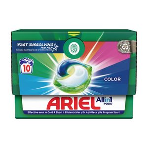 Detergent capsule Ariel All-in-One PODS Color, 10 spalari