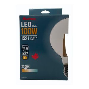 Bec LED Auchan, G 124, E27, 12 / 100 W