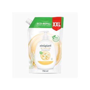 Rezerva sapun lichid Elmiplant Iasomie & Vanilie, 750 ml